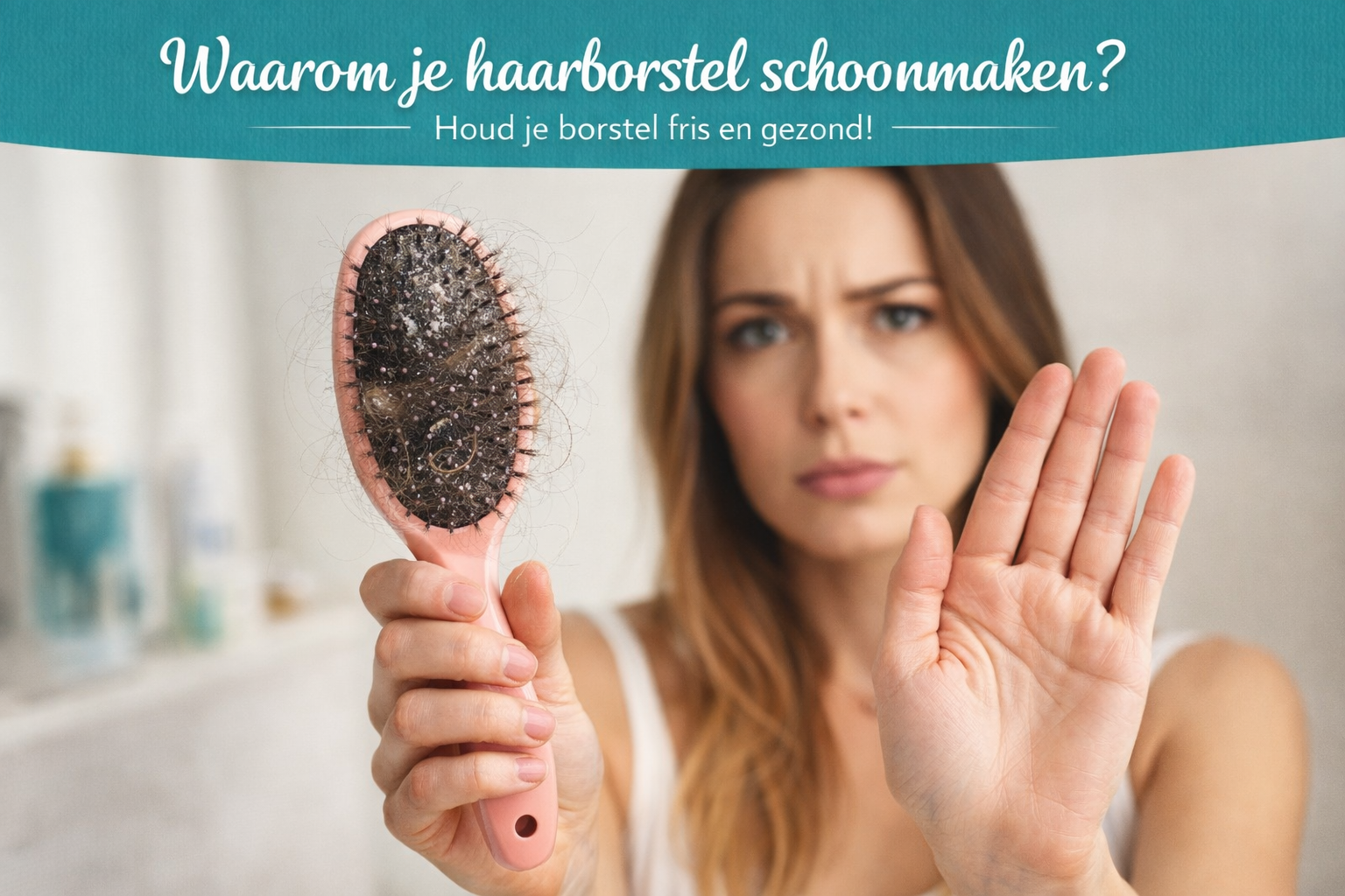 Waarom is het schoonmaken van je haarborstel zo belangrijk?